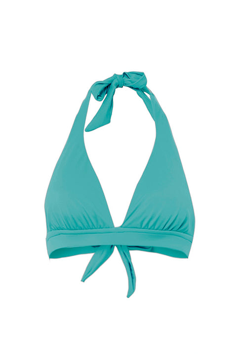 COLOR MIX REBORN BANDED HALTER TOP