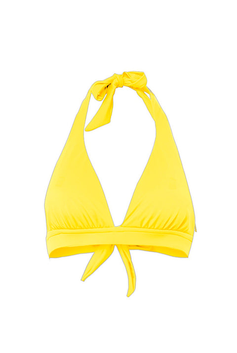 COLOR MIX REBORN BANDED HALTER TOP