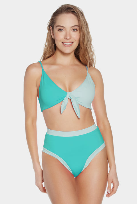 THE ROYAL PALM COLOR BLOCK SPORT TOP