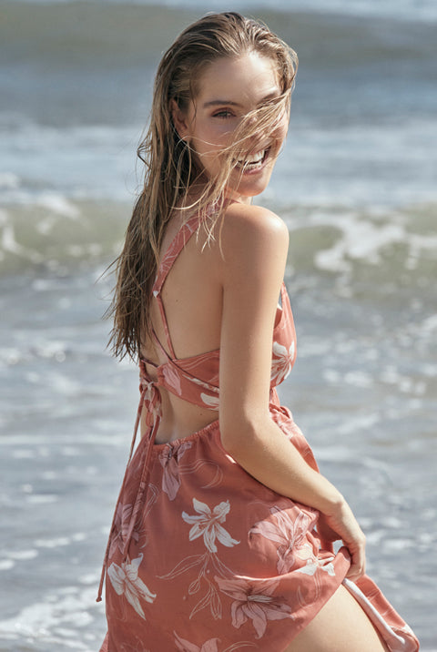 FEMININITY MIDI DRESS COVERUP