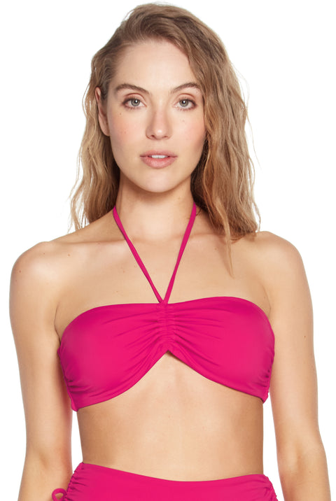 COLORMIX THE ISLAND BANDEAU BRA TOP