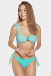 THE ROYAL PALM TREE TIE SIDE BOTTOM (LATIN FIT)