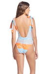 MALIBU SHOULDER TIE ONE PIECE
