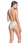 LAGUNA PLUNGE HALTER ONE PIECE