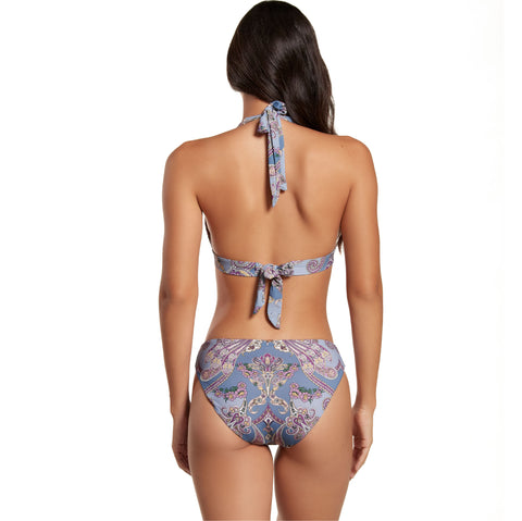 PAISLEY PUNCH HALTER TOP AND HIPSTER BOTTOM (SET)